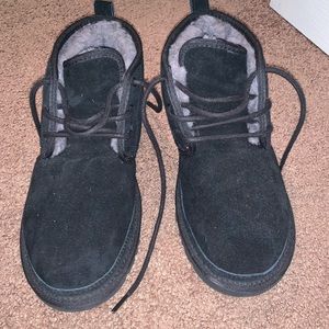 men’s size 8 black uggs